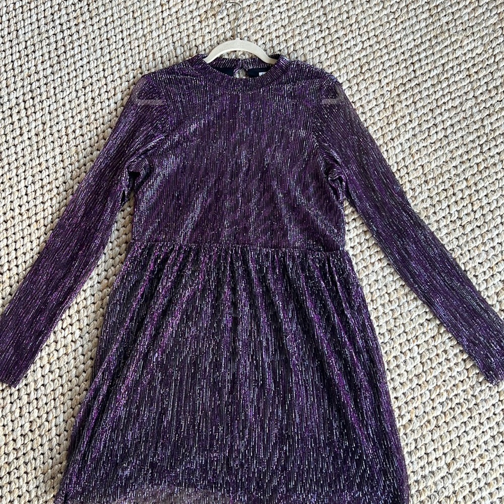 Women’s long sleeve sparkle dress sz XL